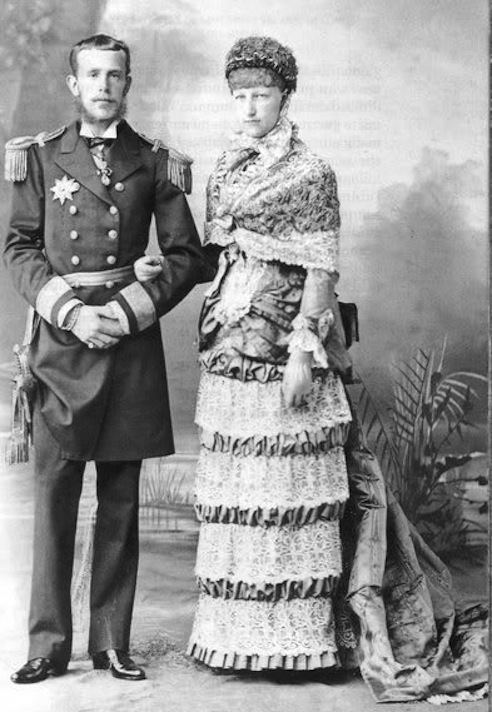 Rudolf, Crown Prince of Austria Rudolf Crown Prince with Belgian wife Stephanie Grand