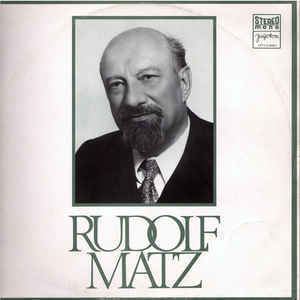 Rudolf Matz Rudolf Matz Rudolf Matz Vinyl LP Album at Discogs