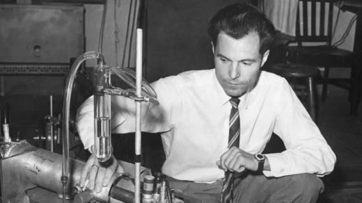 Rudolf Mossbauer Experimentalphysiker Nobelpreistrger Rudolf Mbauer ist