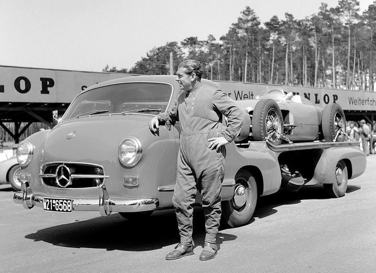 Rudolf Uhlenhaut Rudolf Uhlenhaut Germany Testing 1955 by F1history on