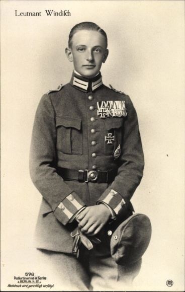 Rudolf Windisch Postcard Leutnant Rudolf Windisch Kampfflieger im I akpoolcouk