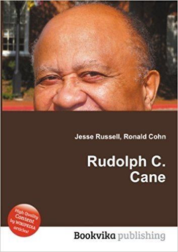 Rudolph C. Cane Rudolph C Cane Amazoncouk Ronald Cohn Jesse Russell Books