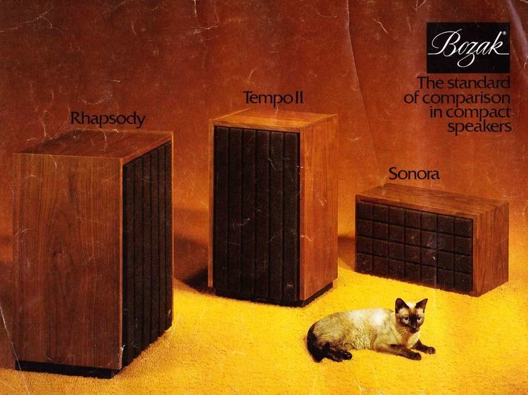 Rudy Bozak Bozak Compact Speakers of the 1970s Preservation Sound
