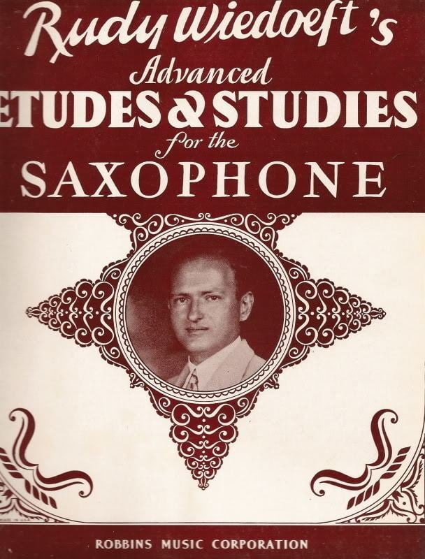 Rudy Wiedoeft Vintage Saxophone Method Books