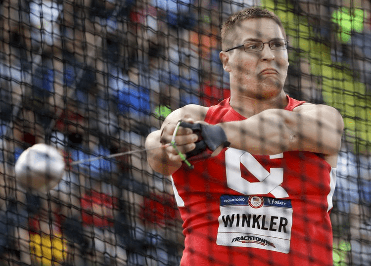 Rudy Winkler Rudy Winkler wins the Olympic trials men39s hammer with a big 4th