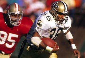 Rueben Mayes Where Are the Saints Legends Now RB Reuben Mayes