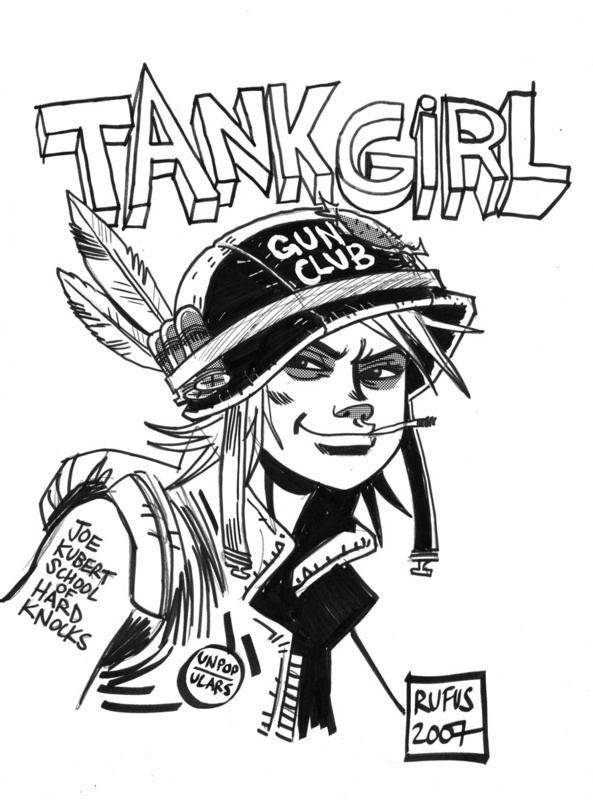 Rufus Dayglo Tank Girl screenshots images and pictures Comic Vine