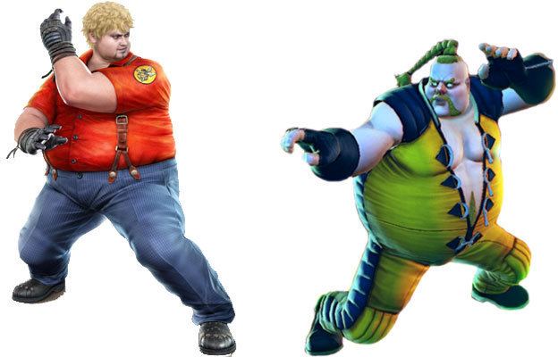 Rufus (Street Fighter) Bob from Tekken and Rufus from Street Fighter Big Guy Cosplay