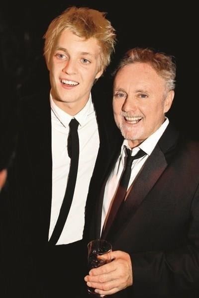 Foto de Roger Taylor  & su  Hijo  Rufus Tiger Taylor