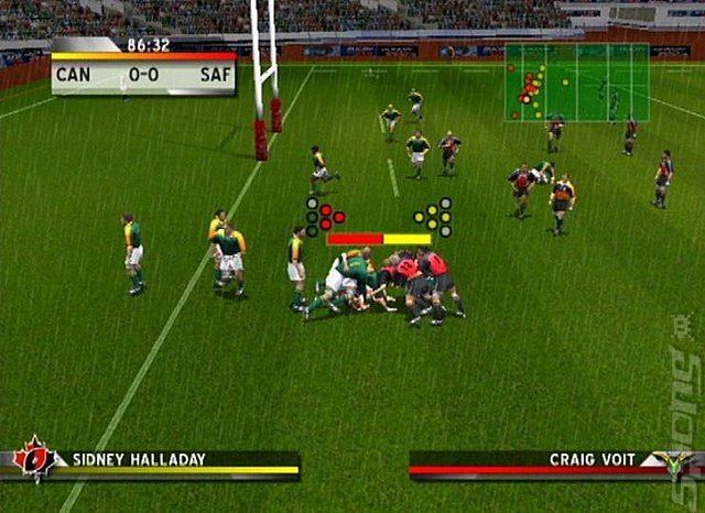 Rugby Challenge 2006 Rugby Challenge 2006 SLES53760 Screenshots Sony Playstation 2
