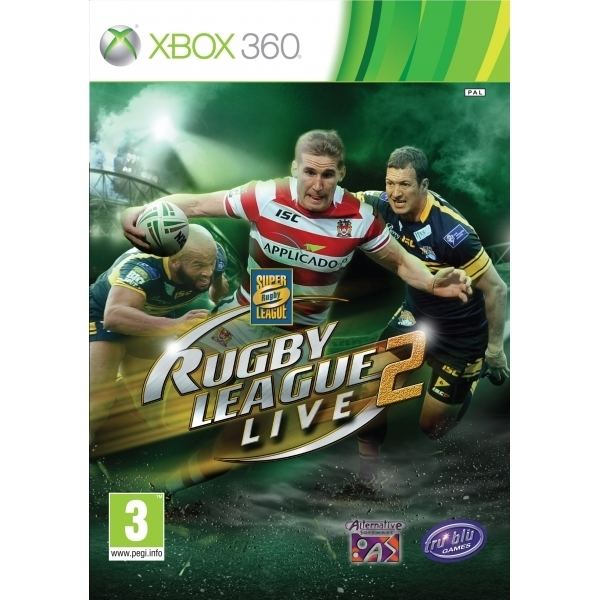 Rugby League Live 2 Rugby League Live 2 Game Xbox 360 ozgameshopcom