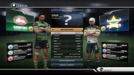 Rugby League (video game series) Review Rugby League Live 3 PS3 PS4 X360 XB1 Windows PC