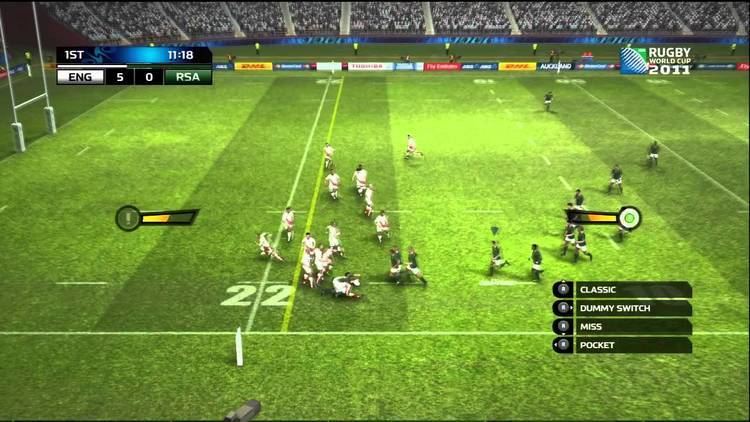 Rugby World Cup 2011 (video game) Rugby World Cup 2011 Game DEMO Gameplay YouTube