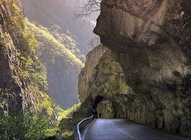 Rugova Canyon Rugova Gorge road