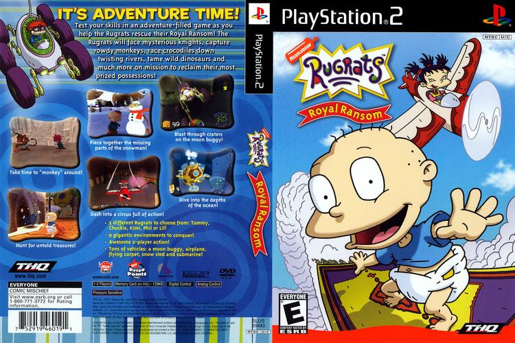 Rugrats: Royal Ransom Rugrats Royal Ransom Cover Download Sony Playstation 2 Covers