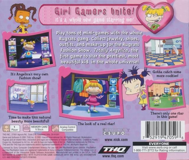 Rugrats: Totally Angelica Rugrats Totally Angelica Box Shot for PlayStation GameFAQs