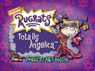 Rugrats: Totally Angelica Play Rugrats Totally Angelica Sony PlayStation online Play retro