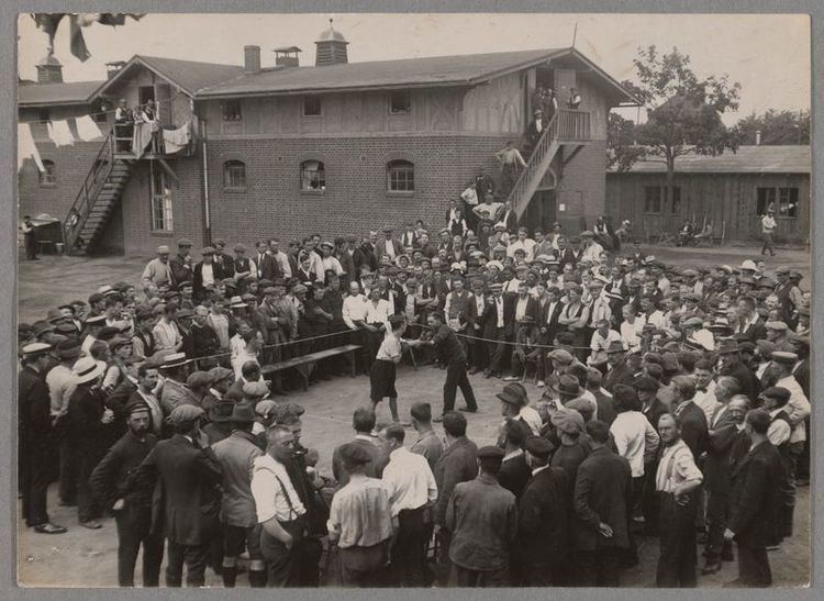 Ruhleben internment camp HLSL Digital Exhibits Ruhleben A picture of a World War I