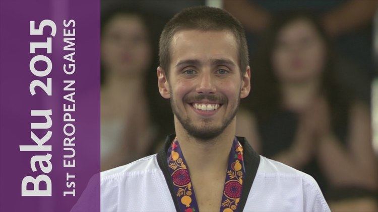 Rui Bragança Rui Braganca wins Gold in the 58kg category Taekwondo Baku 2015