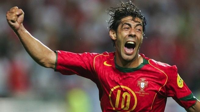 Rui Costa Rui Costa Benfica Fafe Fiorentina AC Milan Portugal