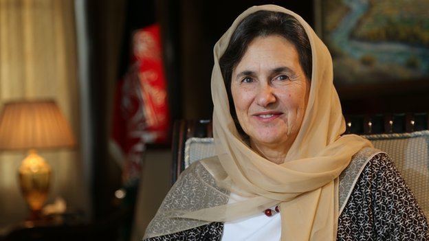 Rula Ghani Afghanistan first lady Rula Ghani moves into the limelight