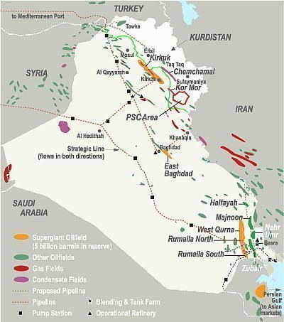 Rumaila oil field Iraq BP and CNPC pay 500 million signing fee for Rumaila oil field