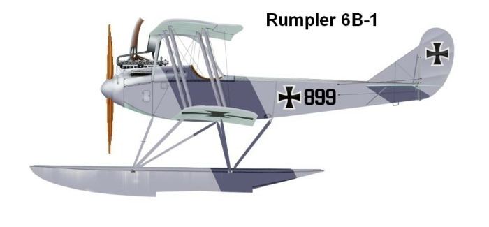 Rumpler 6B RUMPLER 6B 1 WW I Period TUAF AIRCRAFTS 1 nci dunya savasi dnemi