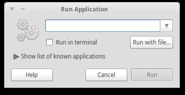 Run command