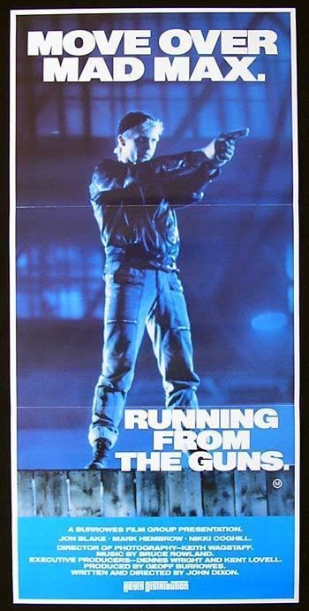 Running from the Guns RUNNING FROM THE GUNS 1987 Classic AUSTRALIAN FILM Rare Movie poster
