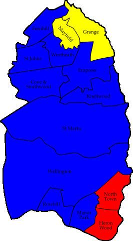 Rushmoor Borough Council election, 2007