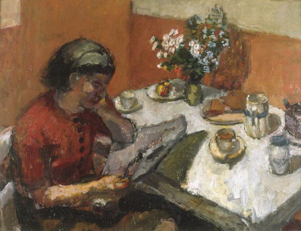 Ruskin Spear Girl at Table by RUSKIN SPEAR Peter Nahum At The