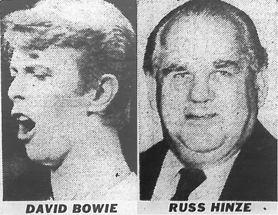 Russ Hinze David Bowie Russ Hinze and the intolerable Brisbane