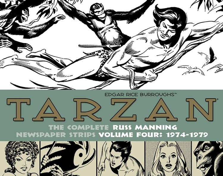 Russ Manning Tarzan The Complete Russ Manning Newspaper Strips Vol 4 IDW