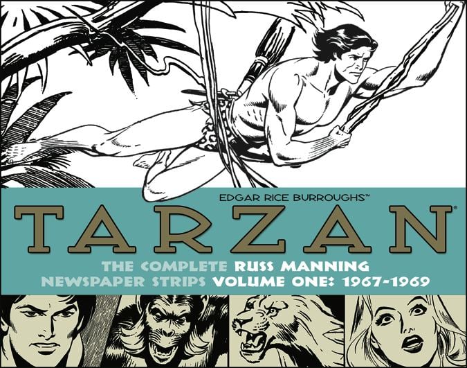 Russ Manning TARZAN Swings Back Into Action in THE COMPLETE RUSS MANNING
