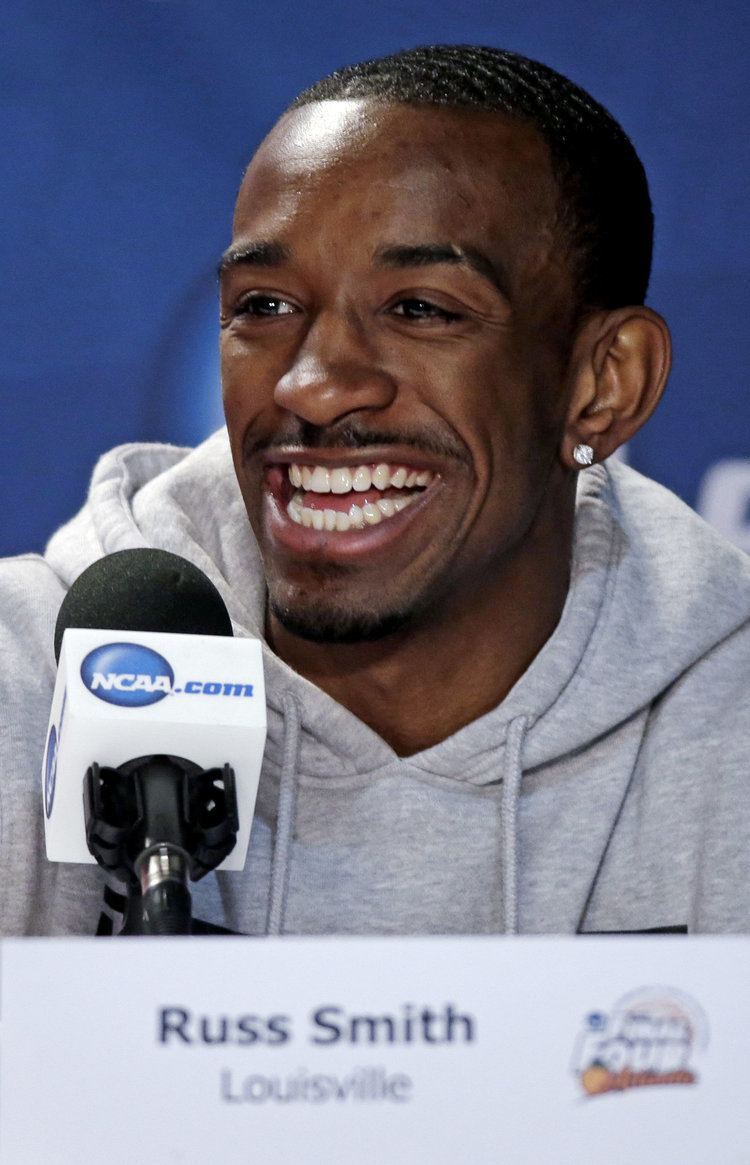 Russ Smith (basketball) Father of Louisville guard Russ Smith says his son will