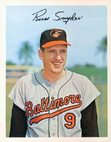 Russ Snyder Russ Snyder 1966 Baltimore Orioles World Champions Pinterest