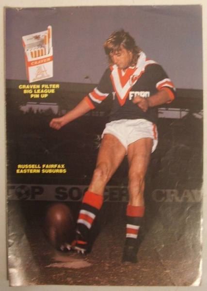 Russell Fairfax Russell Fairfax 1977 Roosters Poster 7025