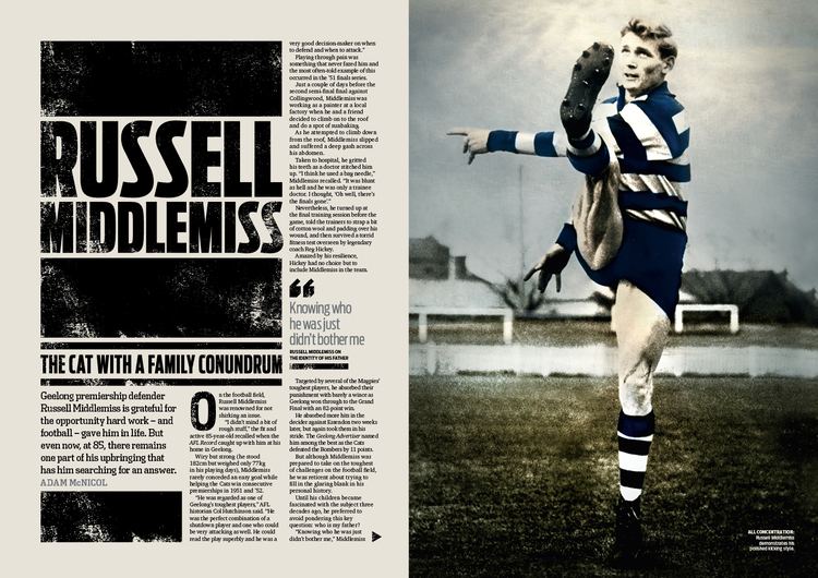 Russell Middlemiss AFL Record Grand Final Edition Russell Middlemiss Magazine