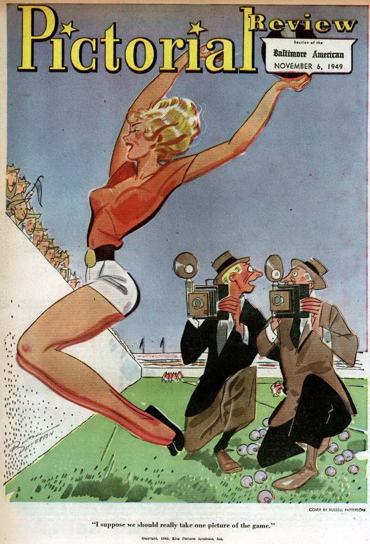 Russell Patterson Russell Patterson Pin Up and Cartoon Girls Art Vintage and