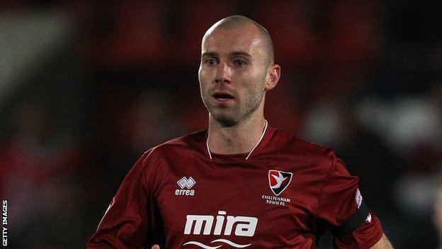 Russell Penn BBC Sport Russ Penn Cheltenham Town midfielder agrees