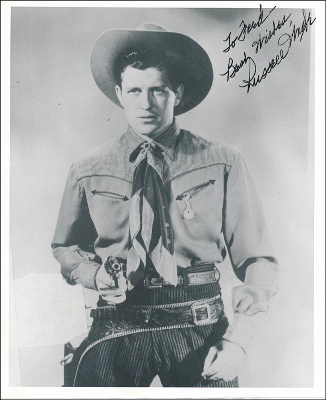 Russell Wade Russell Wade Inscribed Photograph Signed Autographs