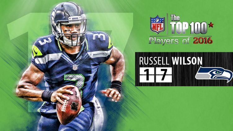 Russell Wilson 17 Russell Wilson QB Seahawks Top 100 NFL Players of 2016