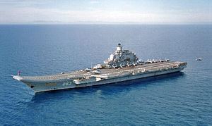 Russian aircraft carrier Admiral Kuznetsov Kuznetsovclass aircraft carrier Wikipedia
