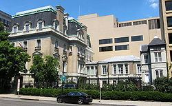 Russian ambassador's residence in Washington, D.C. httpsuploadwikimediaorgwikipediacommonsthu