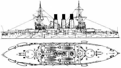 Russian battleship Retvizan TheBlueprintscom Blueprints gt Ships gt Battleships USSR