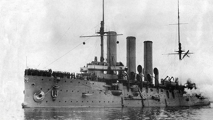 Russian cruiser Diana (1899) FileDianaposle1908jpg Wikimedia Commons