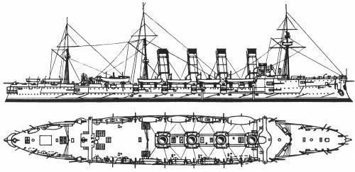 Russian cruiser Gromoboi TheBlueprintscom Blueprints gt Ships gt Ships Russia gt Russia