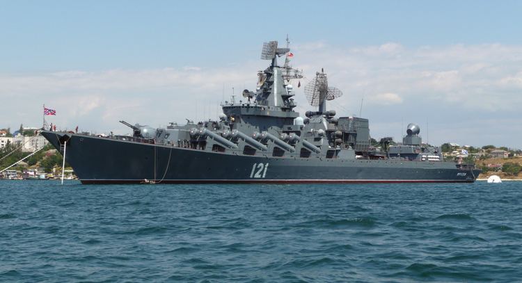 Russian cruiser Moskva Moskva Project 1164 Atlant class Cruiser Russia Modern