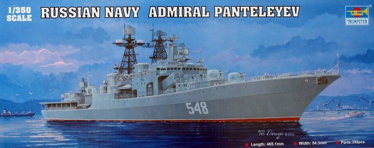 Russian destroyer Admiral Panteleyev Russian Navy Admiral Panteleyev FindModelKitcom