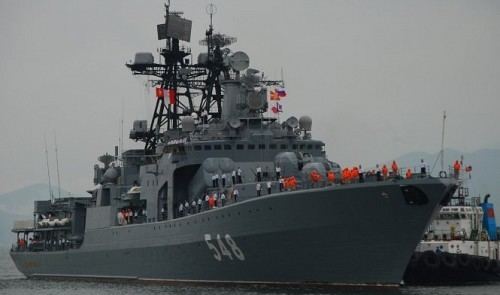Russian destroyer Admiral Panteleyev Russia39s vessels including submarinekiller Admiral Panteleyev